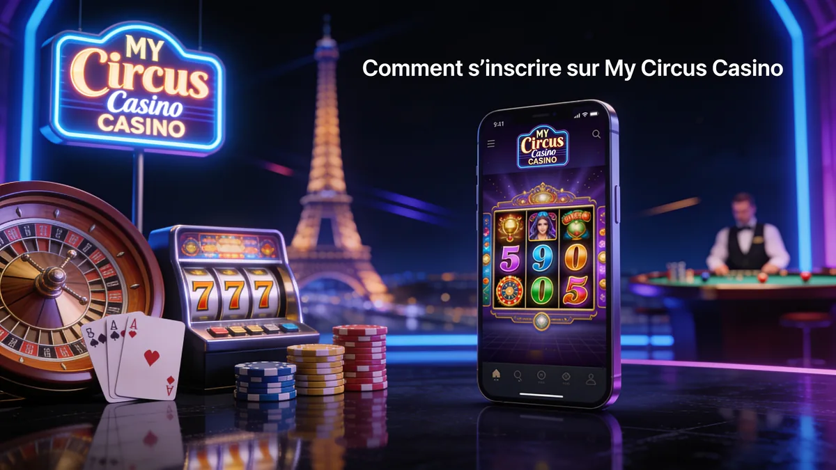 Comment s’inscrire sur My Circus Casino : guide my circus casino pour les joueurs en France
